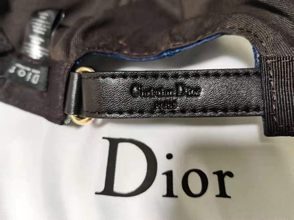 ブランド帽子角部分ディテール